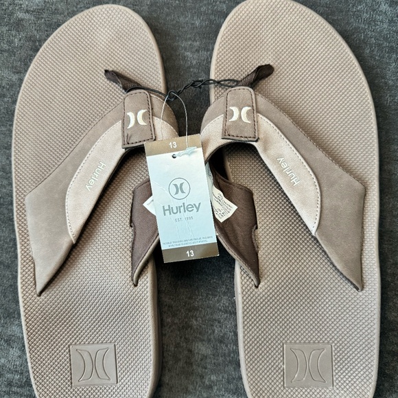 Mens Hurley Flip Flops - Picture 1 of 2